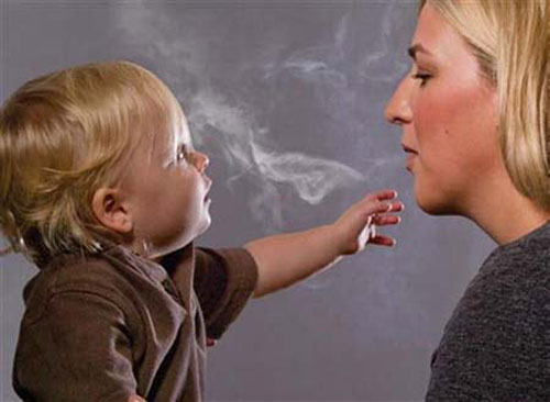 khói thuốc lá gây ra viêm phế quản cấp