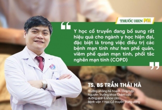 TS.BS Trần Thái Hà: "Thuốc y học cổ truyền điều trị hen, viêm phế quản, COPD- nguyên lý và hiệu quả"